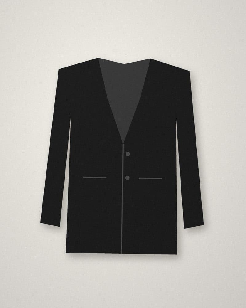 Oversized tailored blazer