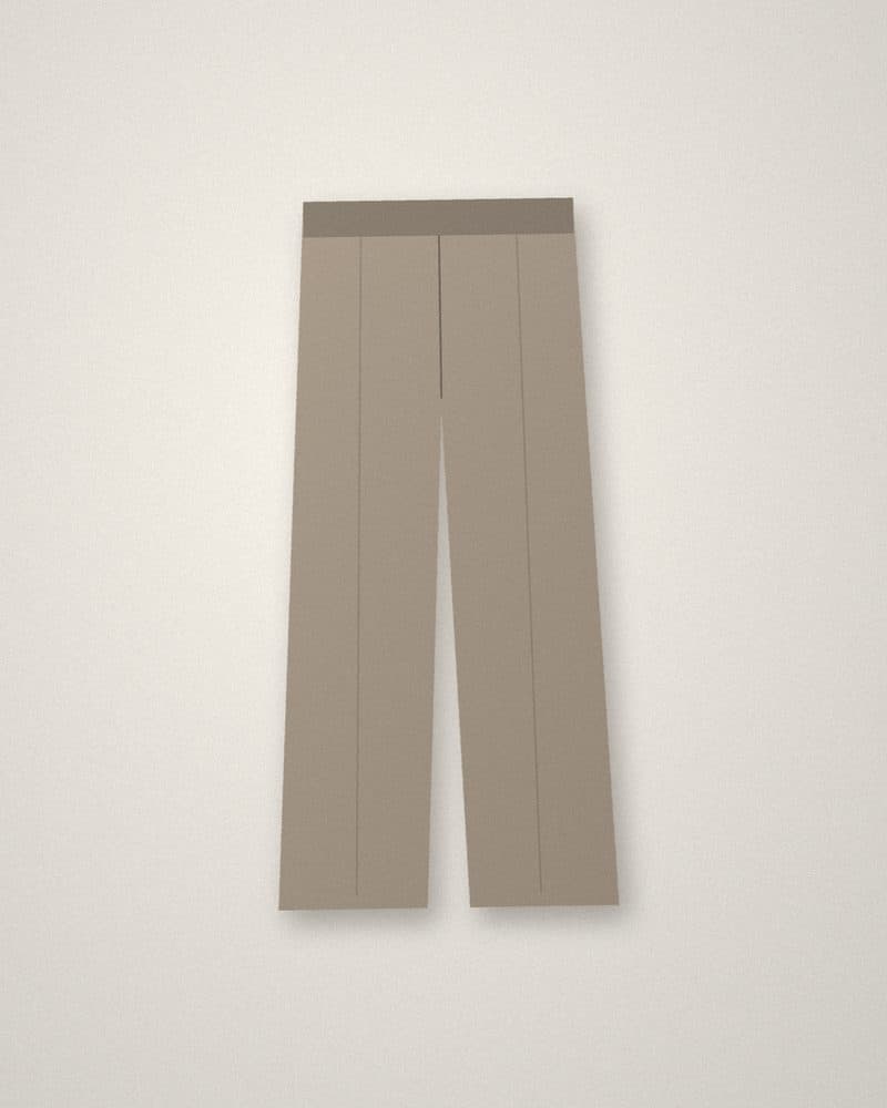 Wide-leg trousers